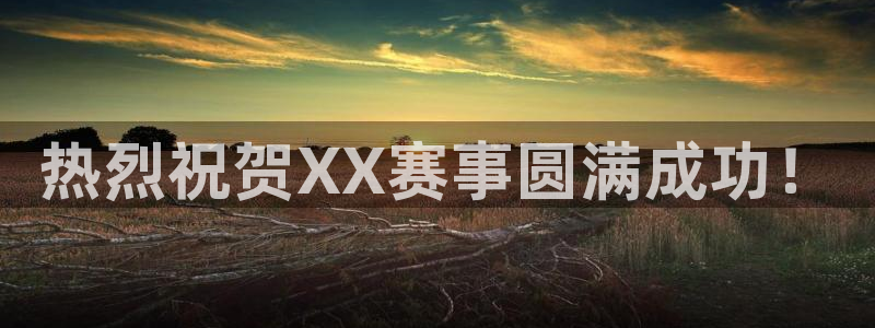 必一运动：热烈祝贺XX赛事圆满成功！